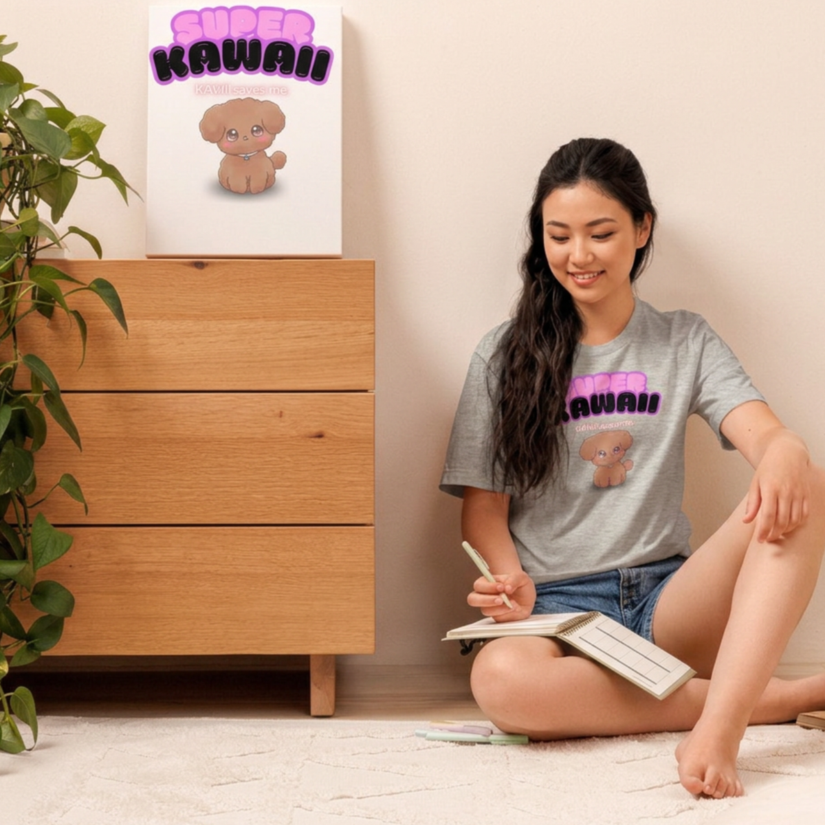 BauWan限定販売🛍️KAWII トイプードルTシャツ